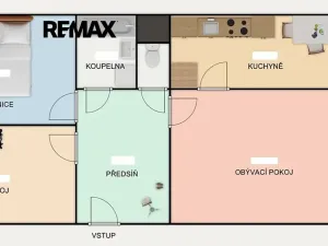 Prodej bytu 3+1, Praha - Kunratice, Jana Růžičky, 74 m2