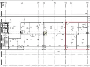 Pronájem kanceláře, Praha - Karlín, Pobřežní, 160 m2