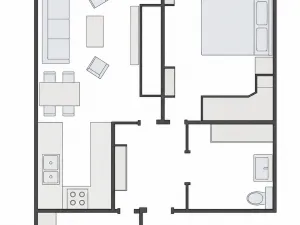Pronájem bytu 2+kk, Brno, Křehlíkova, 59 m2