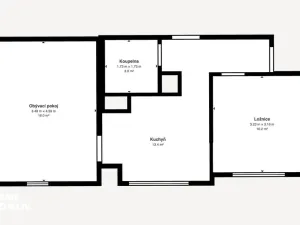 Prodej bytu 2+1, Hrušovany u Brna, Sídliště, 58 m2