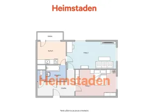 Pronájem bytu 2+1, Frýdek-Místek - Místek, Československé armády, 62 m2