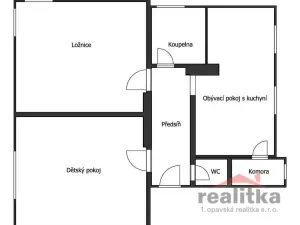 Pronájem bytu 3+kk, Opava - Předměstí, Bezručovo náměstí, 79 m2