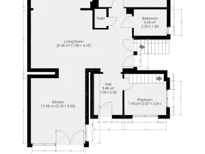 Pronájem rodinného domu, Brandýsek - Olšany, Olšanská I, 100 m2