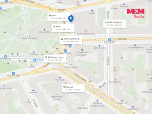 Pronájem kanceláře, Praha - Vinohrady, náměstí Míru, 54 m2