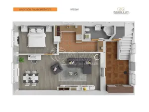 Pronájem rodinného domu, Slaný, Arbesova, 145 m2