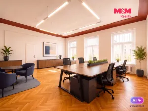 Pronájem kanceláře, Praha - Vinohrady, náměstí Míru, 92 m2