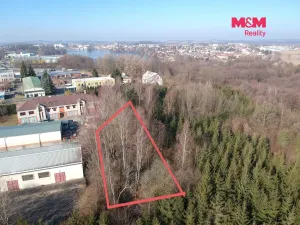 Prodej komerčního pozemku, Jindřichův Hradec - Otín, 1173 m2