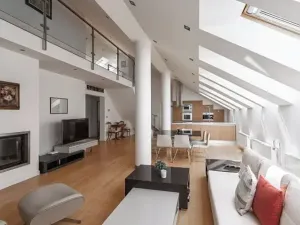 Pronájem bytu 4+kk, Praha - Smíchov, Kroftova, 182 m2