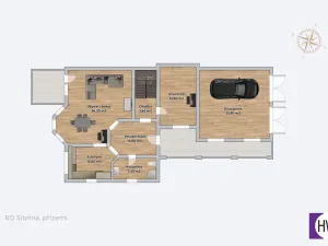 Prodej rodinného domu, Sibřina, Maková, 363 m2