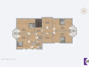 Prodej rodinného domu, Sibřina, Maková, 363 m2