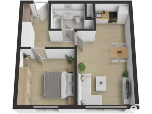 Pronájem bytu 2+kk, Chrudim, V Hliníkách, 50 m2