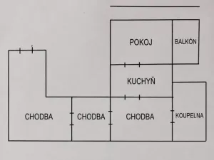Pronájem bytu 2+kk, Jablonné v Podještědí, Zdislavy z Lemberka, 55 m2