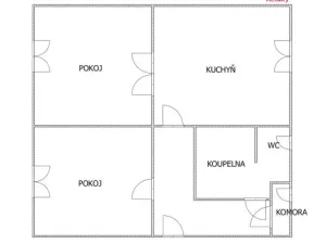 Pronájem bytu 2+1, Štramberk, Bařiny, 61 m2