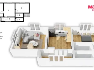 Prodej chalupy, Zruč nad Sázavou - Dubina, 60 m2