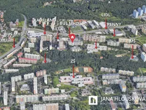 Prodej bytu 3+kk, Praha - Modřany, Kutilova, 68 m2
