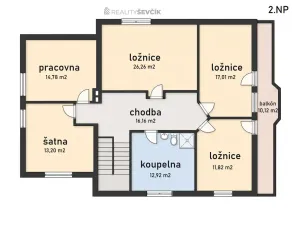 Prodej rodinného domu, České Budějovice - České Budějovice 5, Jabloňová, 241 m2