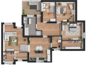 Prodej bytu 4+1, Unhošť, Křivoklátská, 146 m2