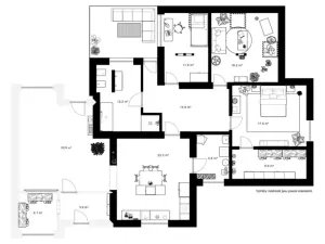 Prodej bytu 4+1, Unhošť, Křivoklátská, 146 m2