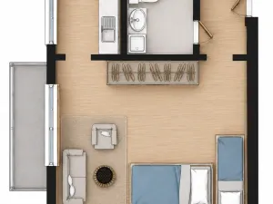 Prodej bytu 1+kk, Broumov - Olivětín, Dukelská, 26 m2