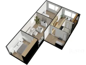 Prodej bytu 3+1, Písek - Budějovické Předměstí, třída Přátelství, 61 m2