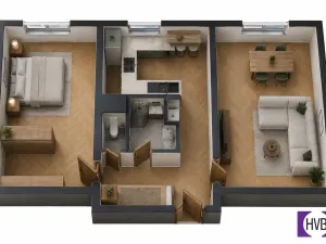 Prodej bytu 2+1, Praha - Záběhlice, Chmelová, 56 m2