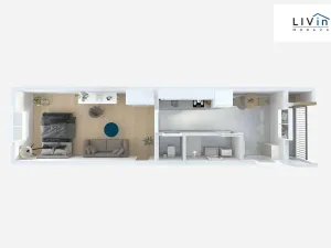 Pronájem bytu 1+1, Olomouc, tř. Svornosti, 32 m2