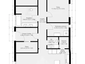 Prodej rodinného domu, Smrčná, 195 m2
