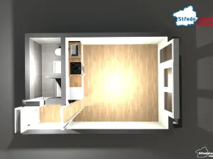 Pronájem bytu 1+kk, Ústí nad Labem, Hoření, 21 m2