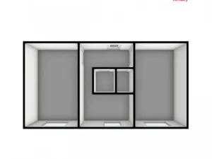Prodej bytu 2+1, Kadaň - Tušimice, 52 m2