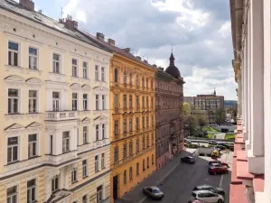 Pronájem bytu 2+kk, Praha - Nové Město, Koubkova, 51 m2