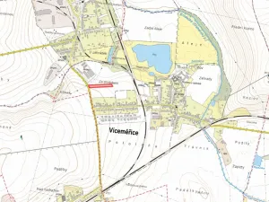 Prodej pozemku pro bydlení, Víceměřice, 3741 m2