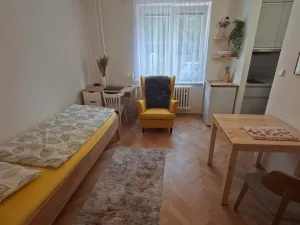 Pronájem bytu 1+kk, Praha - Břevnov, Nad Kajetánkou, 26 m2