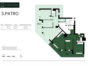 Prodej bytu 3+kk, Praha - Komořany, Okružní, 76 m2