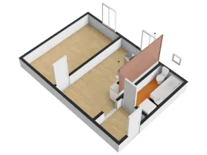 Prodej bytu 1+1, Praha - Satalice, Za Novákovou zahradou, 31 m2