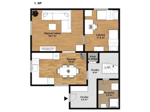 Prodej rodinného domu, Cvikov - Cvikov II, Potoční, 112 m2