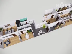 Pronájem kanceláře, České Budějovice, nám. Přemysla Otakara II., 150 m2