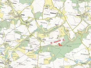 Prodej pole, Křešín, 34400 m2