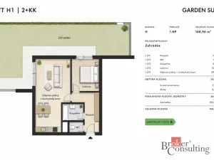 Prodej bytu 2+kk, Plzeň - Jižní Předměstí, Železná, 58 m2