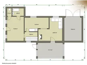 Prodej rodinného domu, Odrava, 109 m2
