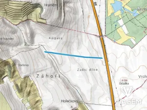 Prodej podílu pole, Nosislav, 2055 m2