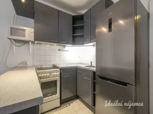 Pronájem bytu 1+kk, Praha - Hlubočepy, Trnkovo náměstí, 41 m2