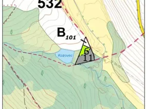Prodej lesa, Čáslavsko, 2039 m2