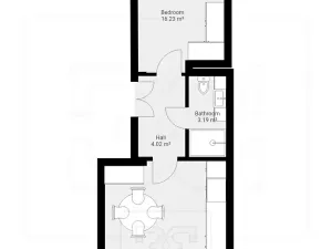 Pronájem bytu 2+kk, Praha - Vršovice, Orelská, 55 m2