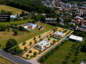 Prodej pozemku pro bydlení, Luhačovice, Slunná, 4416 m2