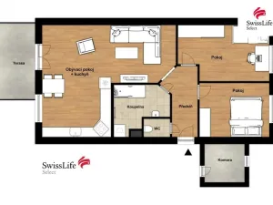 Pronájem bytu 3+kk, Vejprnice, 71 m2