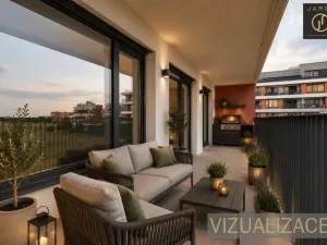 Pronájem bytu 3+kk, Praha - Letňany, Vyletalova, 90 m2
