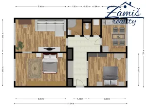 Prodej bytu 3+1, Kladno - Kročehlavy, Vrchlického, 75 m2