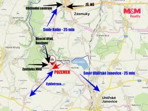 Prodej pozemku pro bydlení, Církvice, 1506 m2