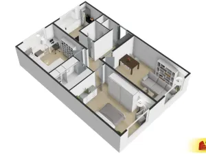 Prodej bytu 3+1, Brno - Štýřice, 73 m2
