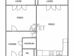 Prodej bytu 2+kk, Ostrava - Bělský Les, Jiřího Herolda, 48 m2